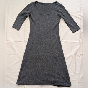 Grey Sweater Dress